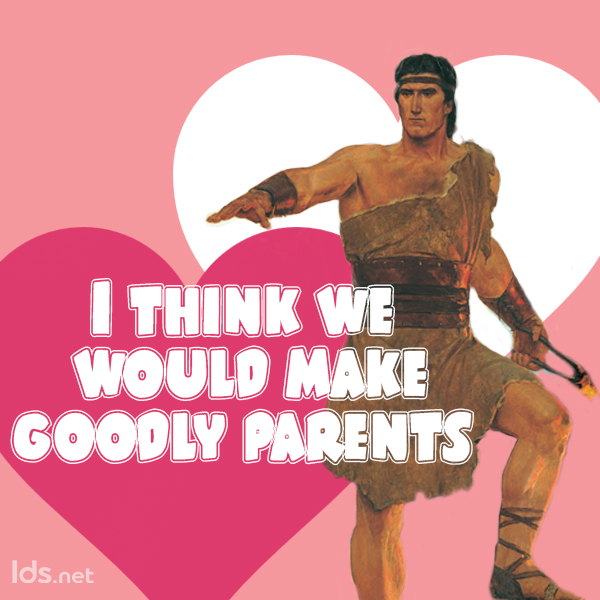 Nephi, Book of Mormon Valentines meme