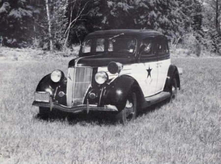 1930s Police Car