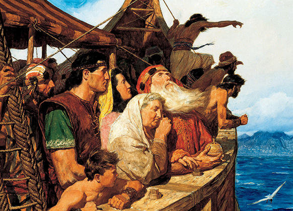 Nephi built a ship after the manner of God’s direction