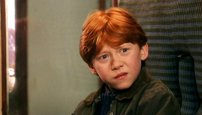 young Ron Weasley